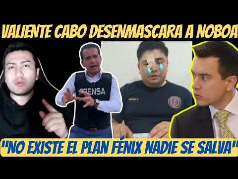 CABO de ARMADA “Suelta la sopa” Desenmascara a Daniel Noboa ¿No hay plan fénix? | Nueva MENTIRA