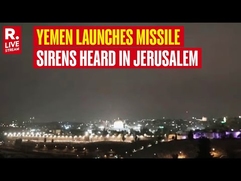 Sirens Blare in Jerusalem As Yemen Fires Missile Towards Israel | Israel-Yemen Conflict