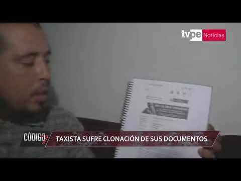 Taxista sufre clonación de documentos | Código 7 - 26/11/2022