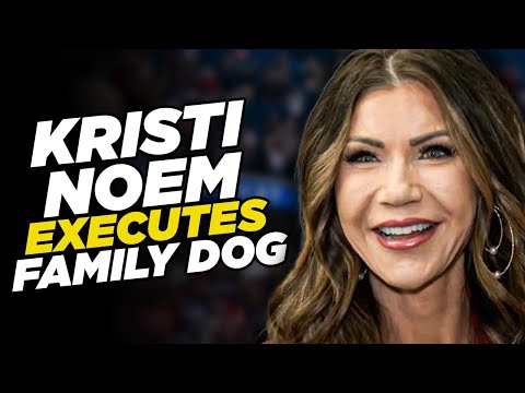 Kristi Noem Destroys Her Career By Boasting About Murdering Family Dog She ‘Hated’