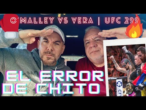 SEAN O'MALLEY VS CHITO VERA: algo se perdió en el camino