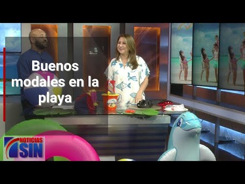 Aprenda buenos modales en la playa