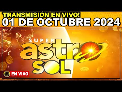 ASTRO SOL: Resultado ASTRO SOL del martes 01 de octubre de 2024.