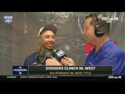Mookie Betts Says He Won't Enjoy Champagne Until World Series, Thanks Dodgers Fans For Support!