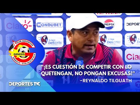 Reynaldo Tilguath destaca empate vs Motagua y se queja del calendario de la Liga Nacional