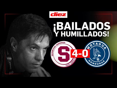 Motagua es HUMILLADO por Saprissa y se despide de Concacaf Champions Cup