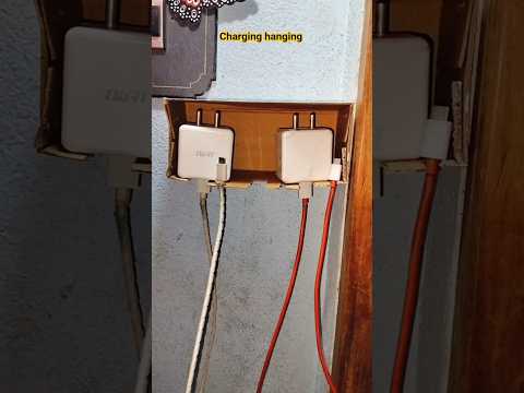 😊charging wire hanging crafting #trending #shorts #shortsfeed #viralvideo #ytshorts