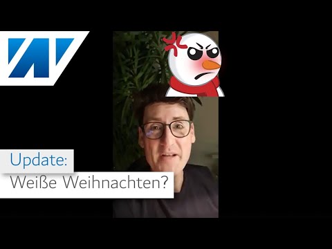 ❄️❄️❄️ Update: Weiße Weihnachten aktuell eher unwahrscheinlich! Aber es wird kälter! 🎄🎄🎄#shorts