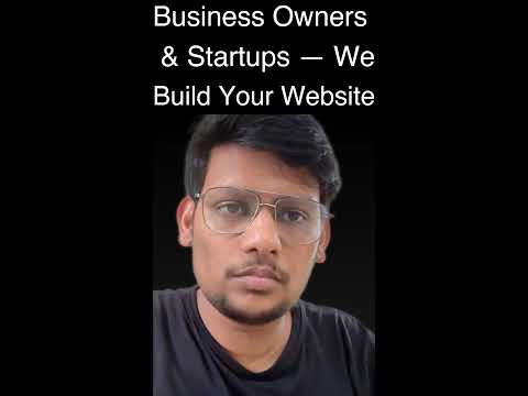 slot 4 Business Owners & Startups — We Build Your Website.