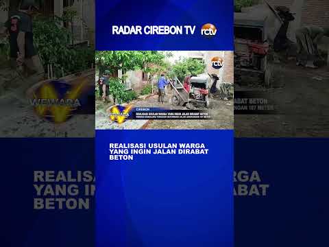 Realisasi Usulan Warga yang Ingin Jalan Dirabat Beton