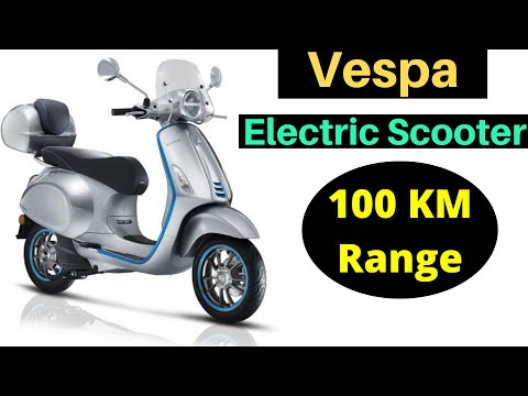 THE ELECTRIC LADY Scooter in India 2020 - Vespa Elettrica