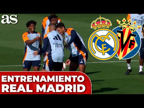 REAL MADRID ENTRENAMIENTO completo | Previa REAL MADRID - VILLARREAL