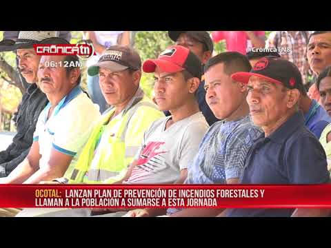 Nicaragua: Nueva Segovia trabaja en hacer frente a los incendios forestales