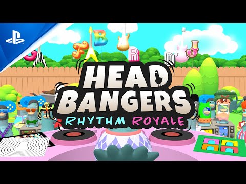 Headbangers Rhythm Royale - Gameplay Reveal | PS5 & PS4 Games