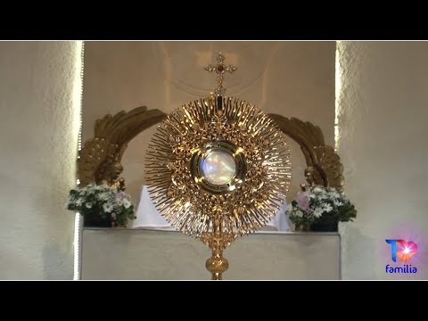 COMUNIÓN ESPIRITUAL ADORACIÓN EUCARÍSTICA -SPIRITUAL COMMUNION EUCHARISTIC ADORATION TVFAMILIA