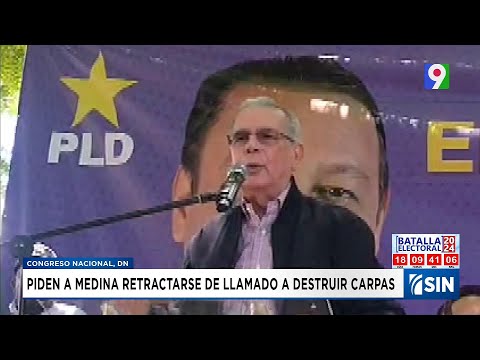 Preocupante llamado de Danilo para destruir carpas electorales | Emisión Estelar SIN