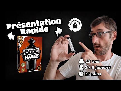 Présentation rapide de 🕵️ CODENAMES 🕵️ #iello #expliquemoica