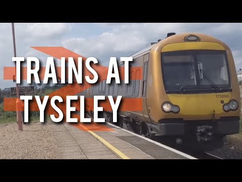 Trains at Tyseley 19/06/21