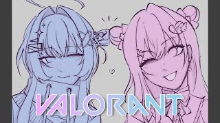【VALORANT】 scrims w/ bae (and dubstep and leo ig)【#VSPOEN #ErisSuzukam