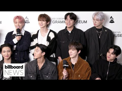 ATEEZ Talks Being A Part of Grammy Museum K-Pop Exhibit Their New Music & More | Billboard News