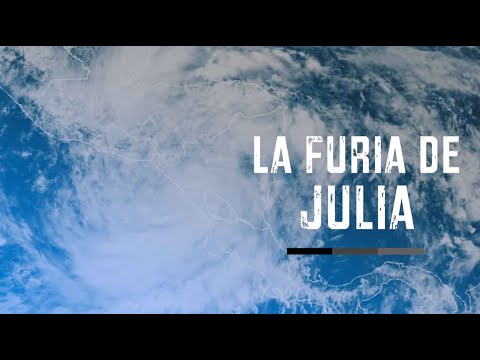 Nicaragua en alerta roja tras el paso de la tormenta tropical «Julia»