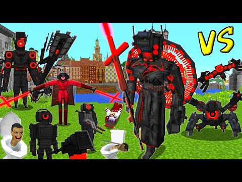 【マイクラ】スピーカー軍が超絶強化！スキビディトイレ！！【ゆっくり実況】