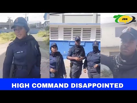 Disciplinary action taken against cops in viral TikTok video/JBNN