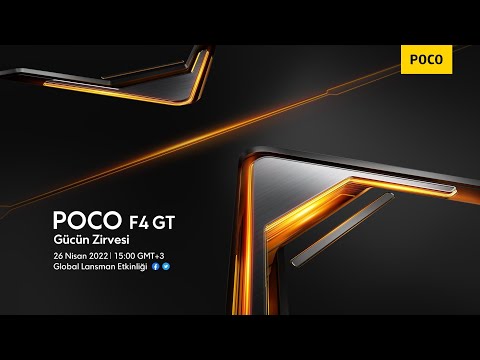POCO F4 GT Tanıtılıyor! - CANLI