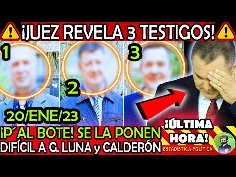 PAL BOTE PAPA ¡ JUEZ COGAN REVELA 3 TESTIGOS CONTRA GENARO GARCIA LUNA y FELIPE CALDERON !