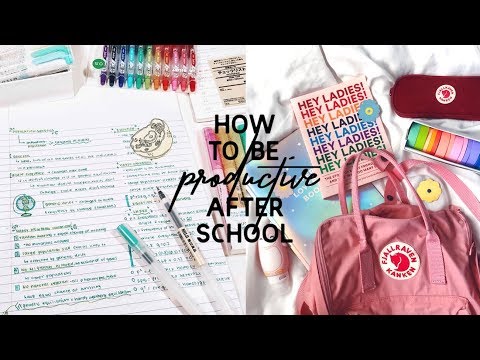 How I Stay Productive & Focused - Study Tips