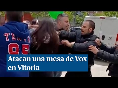 Abascal denuncia la agresión sufrida por candidatos y militantes de Vox este domingo en Vitoria