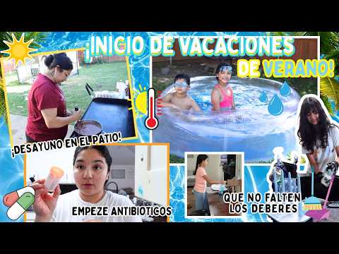 ❗️YA SE TERMINO EL AÑO ESCOLAR 🎓 + COMIENZA LAS VACACIONES CON 4HIJOS☀️ 😃 | #JULIE&FAMILIA