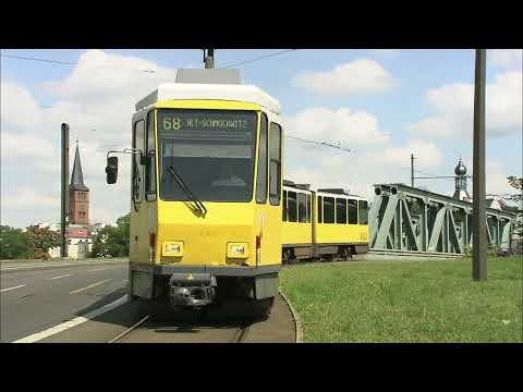 Met klassieke lokale trams en metro's door Berlijn | With classic trams and metros through Berlin