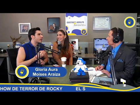 ¡Gloria Aura y Moisés Araiza nos VISITAN EN VIVO sobre ‘EL SHOW DE TERROR DE ROCKY’!