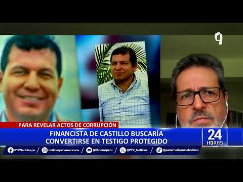 Alejandro Sánchez quiere ser testigo protegido y revelar actos de corrupción en gobierno de Castillo