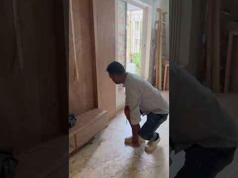 2BHK Interior Work in progress #interiordesign #ytshorts #yt