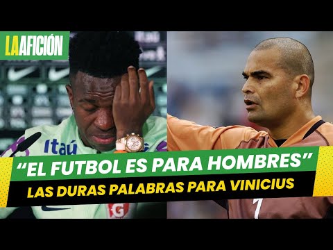 Qué no sea mari... José Luis Chilavert arremete contra Vinicius