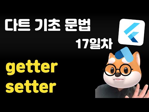 다트 기초 문법 - 17일차 /   getter, setter