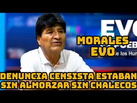 EVO MORALES PIDE SABER DONDE SU PARAR LOS 140 MILLONES DE DINERO PARA CENSO DE BOLIVIA..
