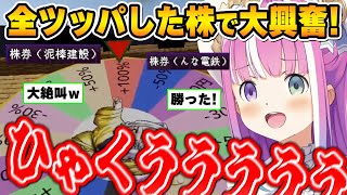 【#ホロ金策サバイバル】全てを株につぎ込んだ結果、ルーレット前で大絶叫するルーナ姫～参加2日目面白まとめ～【姫森ルーナ/ホロライブ切り抜き】