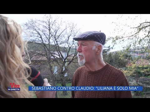 Sebastiano contro Claudio: "Liliana è solo mia" - La Vita in Diretta 26/03/2024