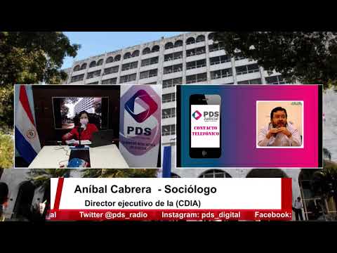 Entrevista - Aníbal Cabrera  - Sociólogo - Director ejecutivo de la (CDIA)