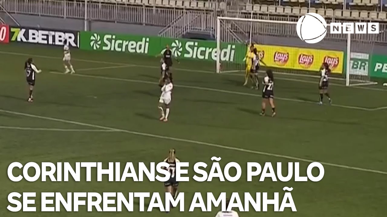 Corinthians e São Paulo se enfrentam amanhã (24) pela Copa do Brasil Feminina