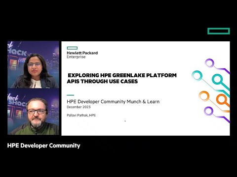 Exploring HPE GreenLake Platform APIs through use cases