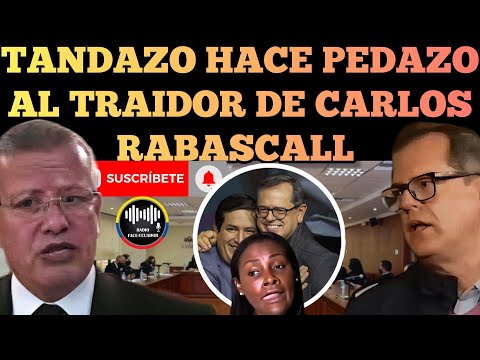 AUGUSTO TANDANZO HACE PEDAZOS AL TRAIDOR DE CARLOS RABASCALL NOTICIAS RFE TV