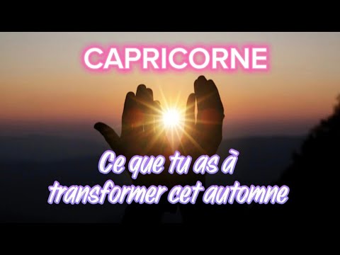 CAPRICORNE ♑ PERCHÉ OU PAS PERCHÉ ? Y CROIRE OU PAS ?