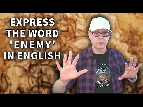 How do we express the word 'enemy' in English? #english #learnenglish