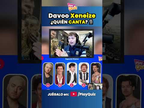 Davoo Xeneize Adivina Quién Canta 👀🎙️🤭 | Reacción Streamer Play Quiz Trivia