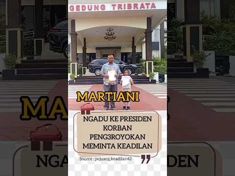KORBAN PENG3ROYOKAN MEMINTA KEADILAN KEPADA PRESIDEN PRABOWO..!!