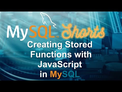 Episode-062 - Creating Stored Functions with JavaScript in MySQL